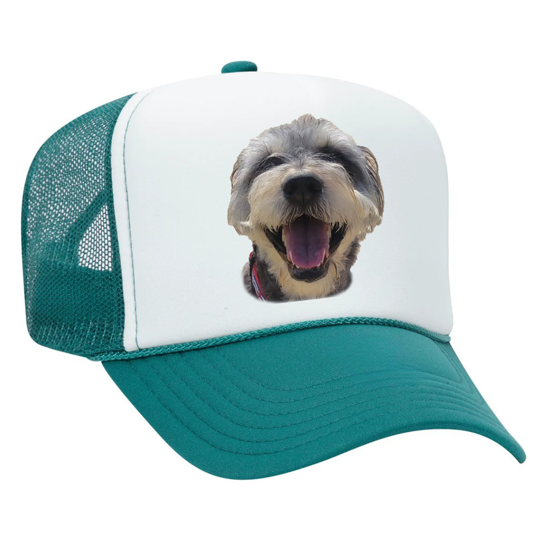 Custom Pet Hat for Kids – Personalized Pet Face Trucker Hat (Ages 3-10)