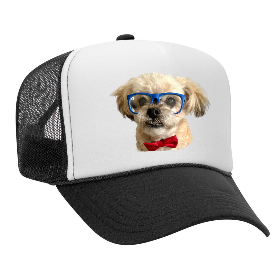 Custom Pet Hat for Kids – Personalized Pet Face Trucker Hat (Ages 3-10)