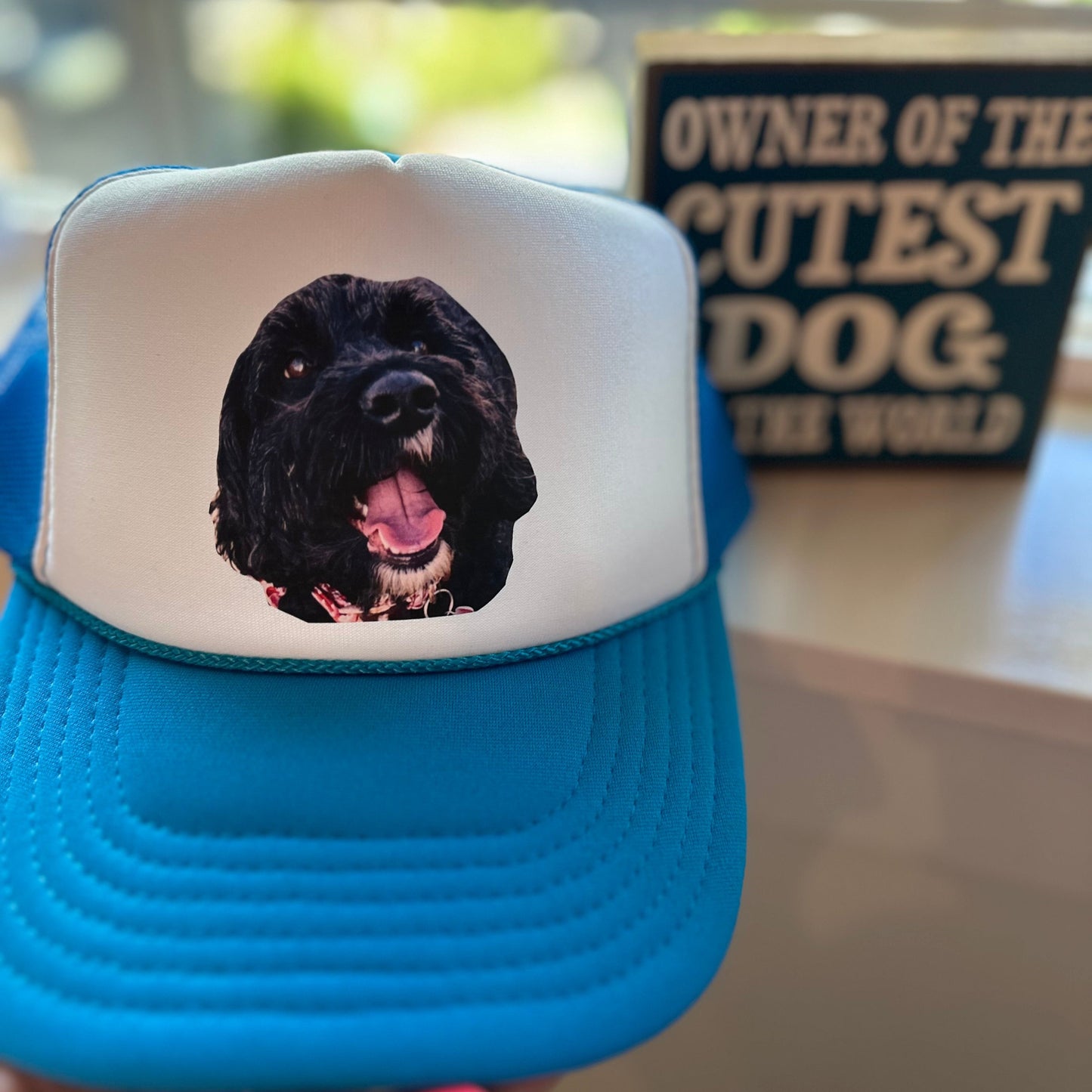 Custom Pet Hat – Personalized Pet Face Trucker Hat