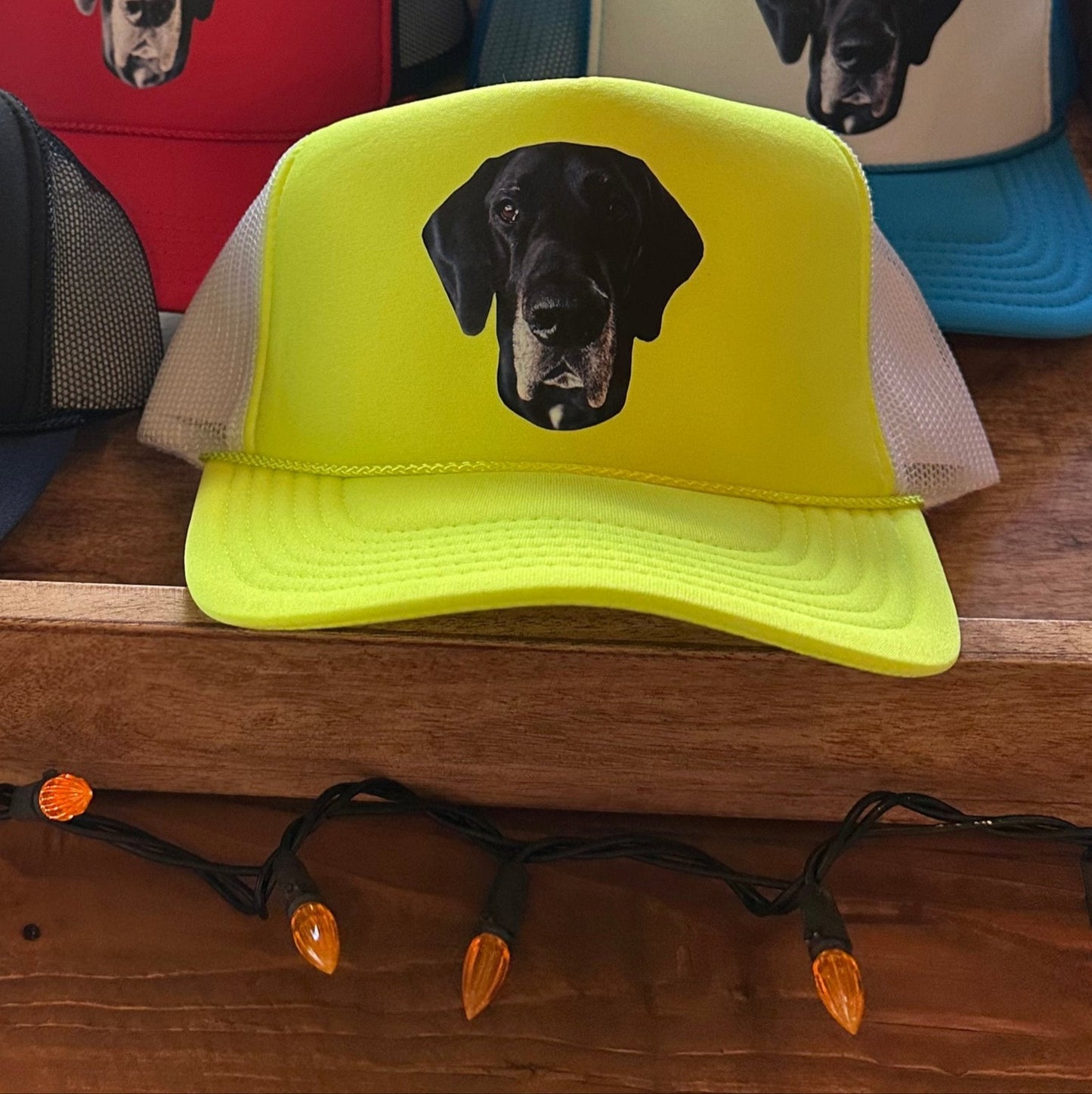 Custom Pet Hat – Personalized Pet Face Trucker Hat