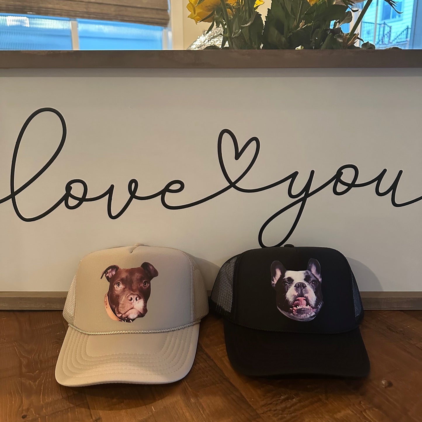 Custom Pet Hat – Personalized Pet Face Trucker Hat