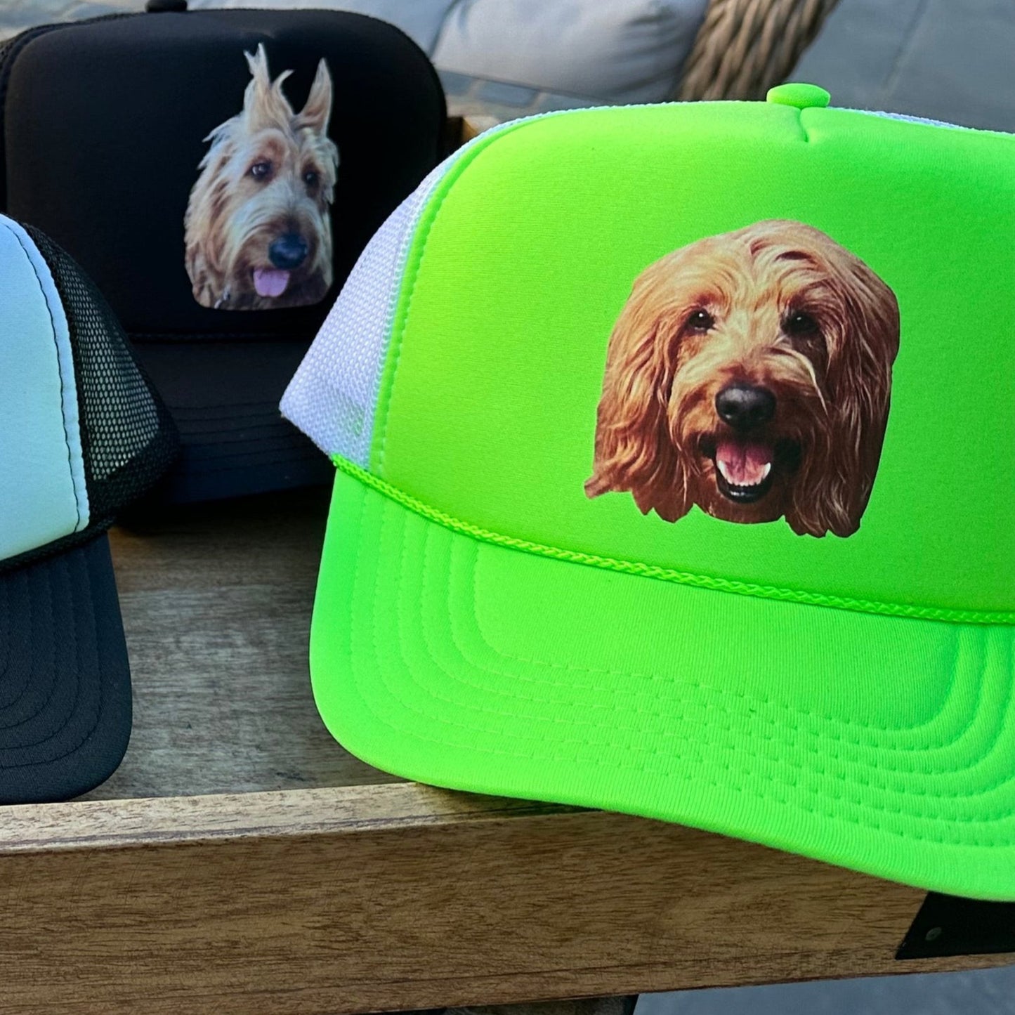 Custom Pet Hat – Personalized Pet Face Trucker Hat