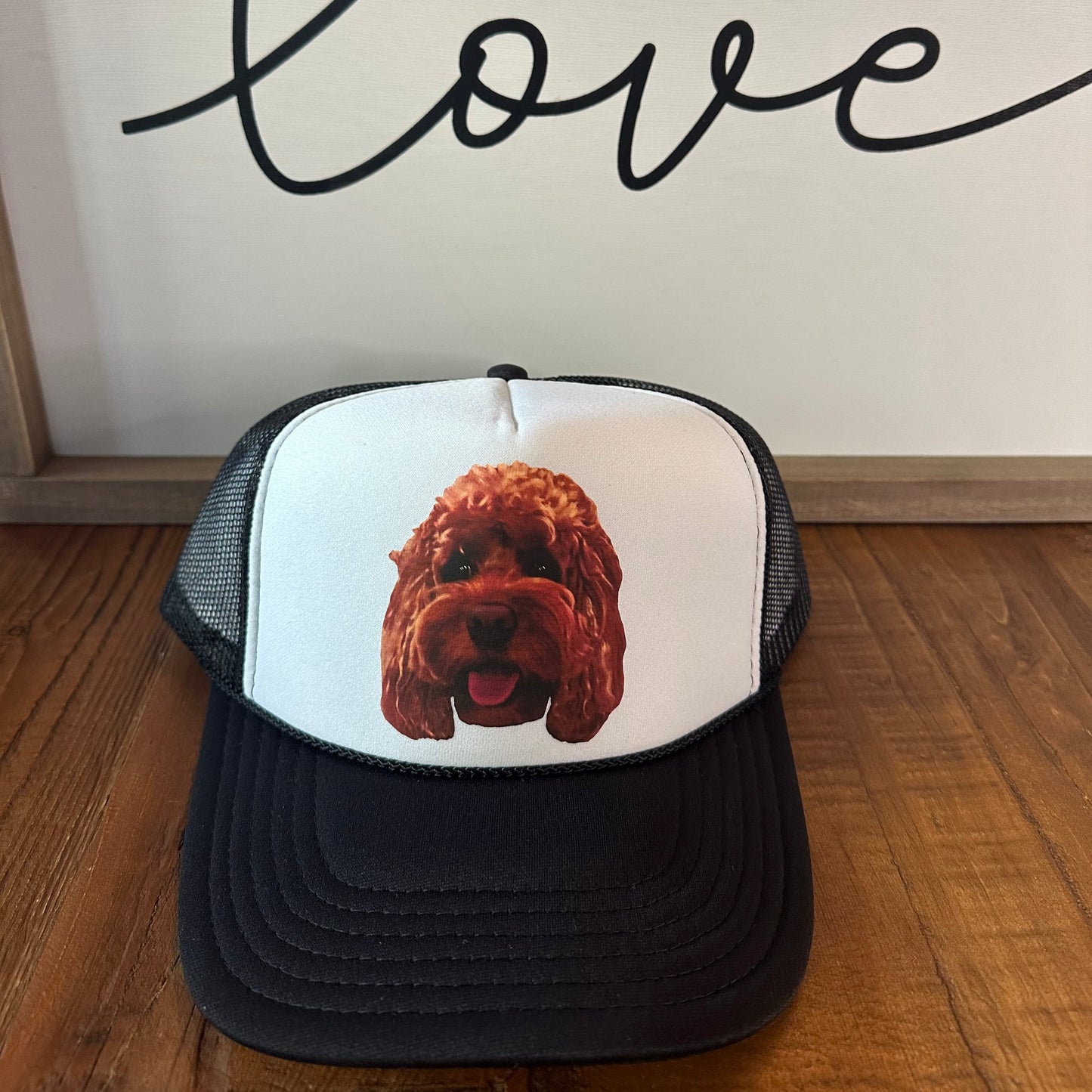 Custom Pet Hat for Kids – Personalized Pet Face Trucker Hat (Ages 3-10)