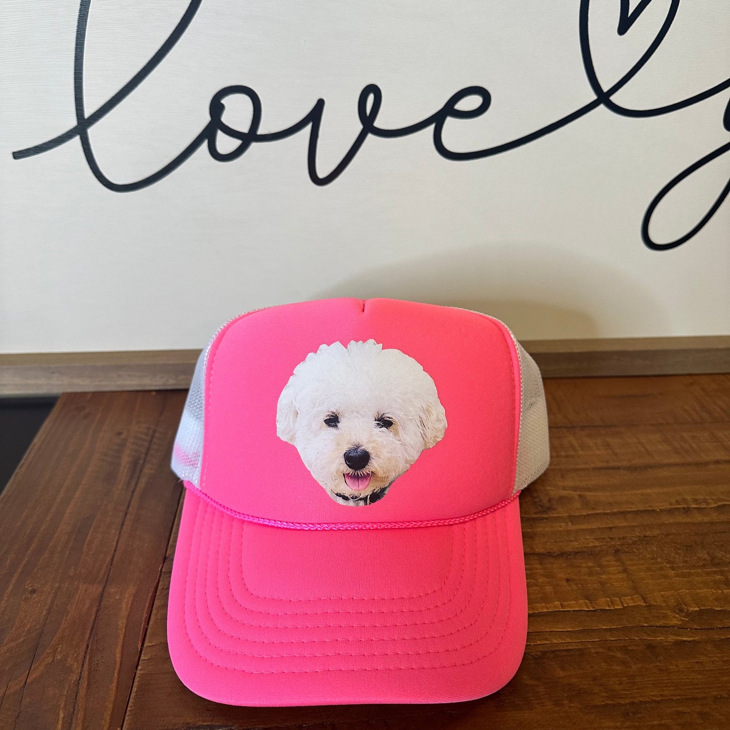 Custom Pet Hat – Personalized Pet Face Trucker Hat