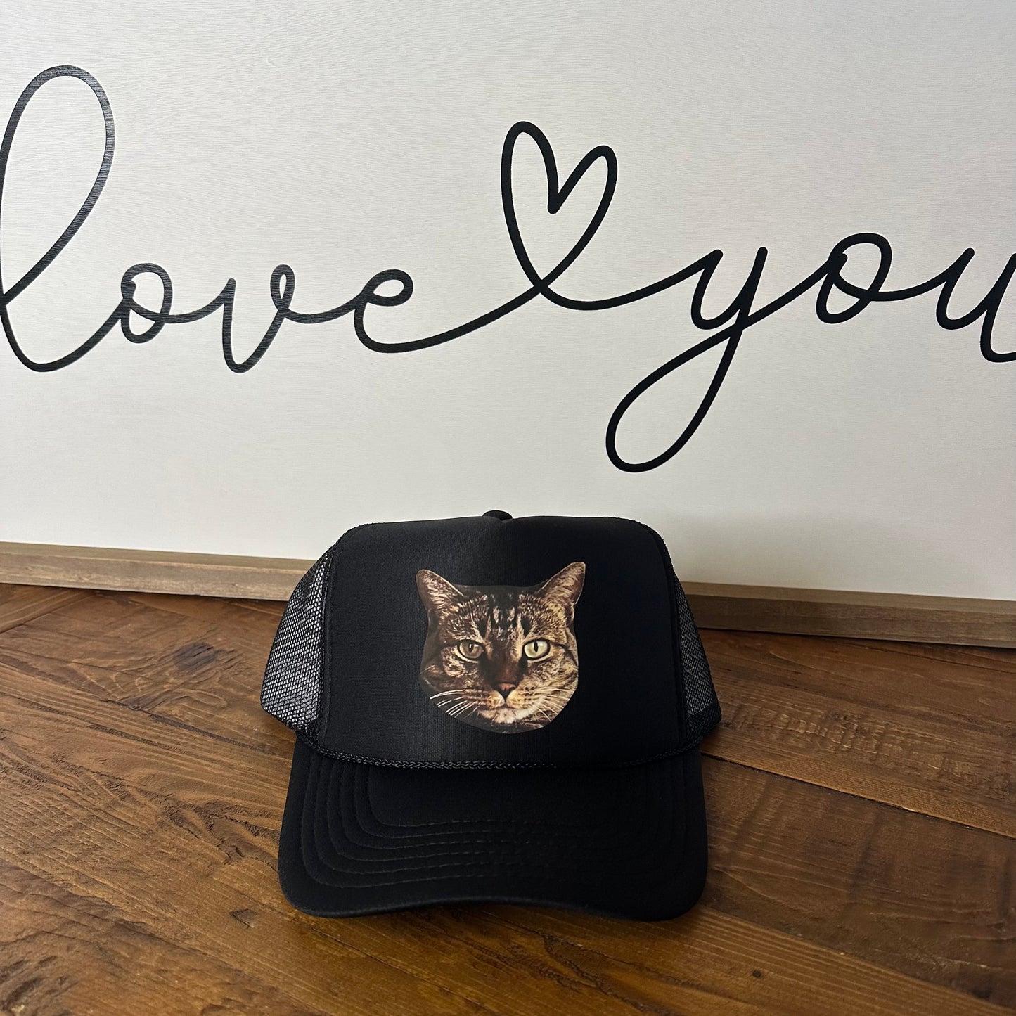 Custom Pet Hat – Personalized Pet Face Trucker Hat