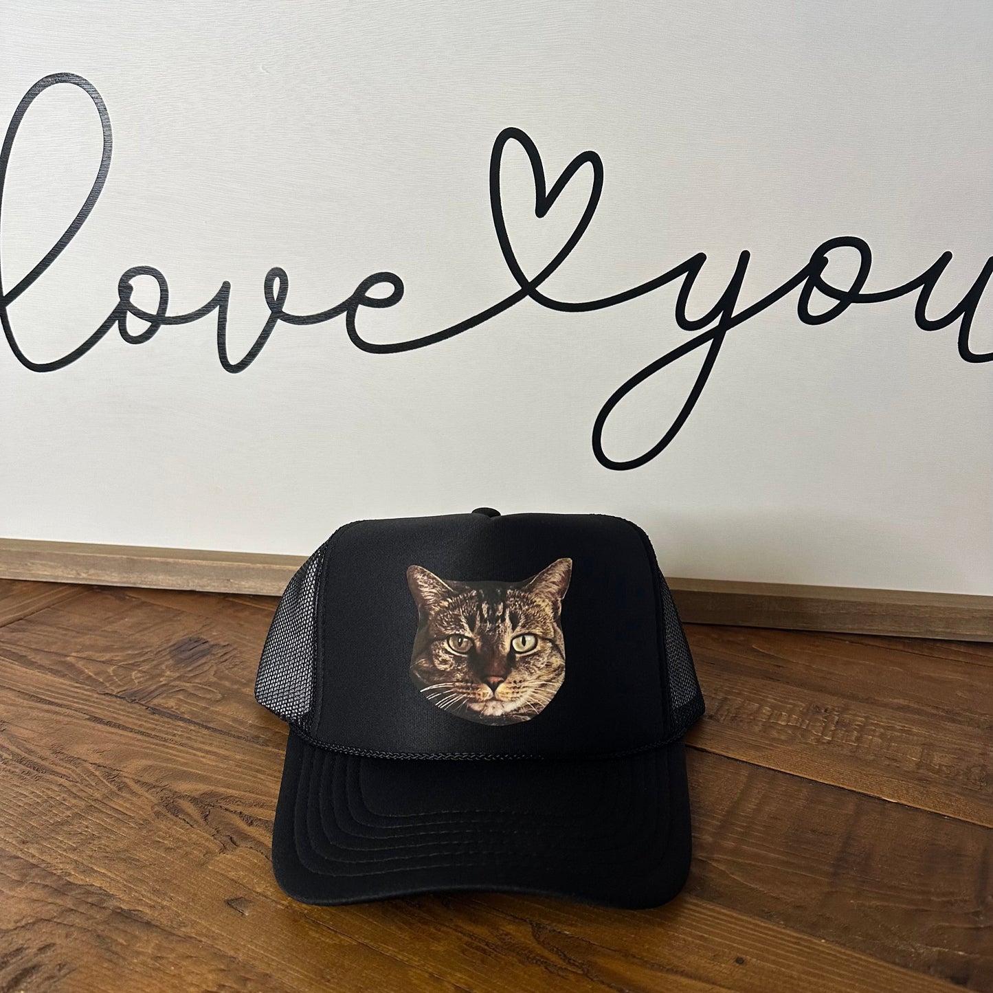 Custom Pet Hat for Kids – Personalized Pet Face Trucker Hat (Ages 3-10)