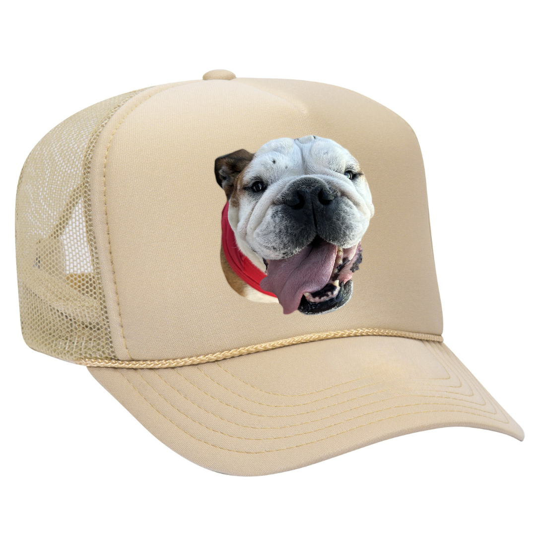 Custom Pet Hat – Personalized Pet Face Trucker Hat