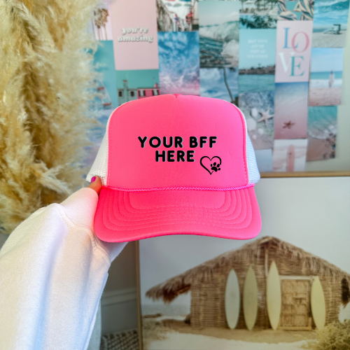 Custom Pet Hat – Personalized Pet Face Trucker Hat