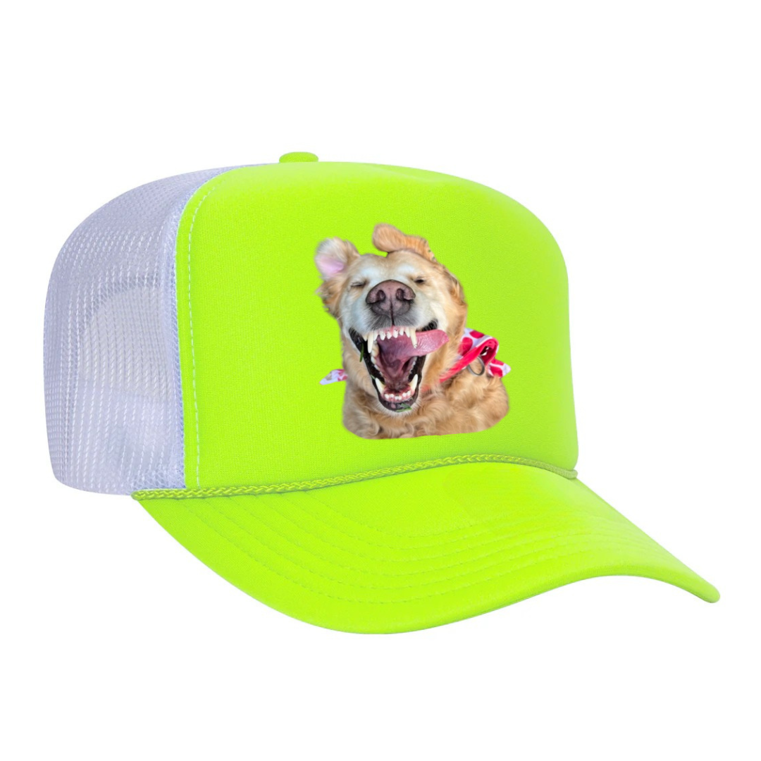 Custom Pet Hat – Personalized Pet Face Trucker Hat